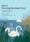Test bank For Hartman's Nursing Assistant Care Long-Term Care 4th Edition by Hedman