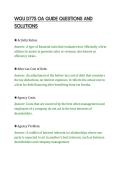 WGU D775 OA GUIDE QUESTIONS AND&NewLine;SOLUTIONS