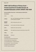 FDNY G-60 Certificate of Fitness Exam &ndash; Practice Questions & Verified Answers & Detailed Rationales