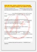 FNDH 400 FINAL &lbrack;2026&rsqb; &vert; UPDATED ACTUAL &vert; Question&NewLine;and Answer &vert; VERIFIED ANSWERS AND COMPLETE REVIEW