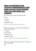 NR507 NP MIDTERM EXAM&NewLine;UPDATED COMPREHENSIVE TEST&NewLine;BANK 2026 SOLVED QUESTIONS&NewLine;WITH FULL SOLUTION 100&percnt;&NewLine;CORRECT