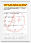 ITE 221 FINAL &lbrack;2026&rsqb; &vert; UPDATED ACTUAL &vert; Question and&NewLine;Answer &vert; STEP-BY-STEP SOLUTIONS AND STUDY GUIDE