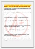 ITE 221 FINAL &lbrack;2026&rsqb; &vert; UPDATED ACTUAL &vert; Question and&NewLine;Answer &vert; VERIFIED ANSWERS AND COMPLETE REVIEW