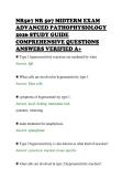 NR507 NR 507 MIDTERM EXAM&NewLine;ADVANCED PATHOPHYSIOLOGY&NewLine;2026 STUDY GUIDE&NewLine;COMPREHENSIVE QUESTIONS&NewLine;ANSWERS VERIFIED A&plus;