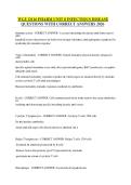 WGU D116 Pharmacology Unit 8 Exam Prep &vert; Infectious Disease Questions & Answers &vert; 2026&sol;2027