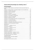 Samenvatting Psychologie Een Inleiding &vert; Druk 8 &vert; Hoofdstuk 1 t&sol;m 14 &plus; Begrippenlijst &plus; 3 oefentoetsen &plus; Ultrakorte samenvatting &plus; leerkaartenset &plus; andere handige oefenmogelijkheden voor de toets&period;