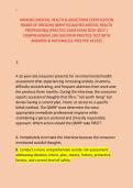 MHACBO &lpar;MENTAL HEALTH & ADDICTIONS CERTIFICATION &NewLine;BOARD OF OREGON&rpar; QMHP &lpar;QUALIFIED MENTAL HEALTH &NewLine;PROFESSIONAL&rpar;PRACTICE EXAM EXAM 2026&ndash;2027 &vert; &NewLine;COMPREHENSIVE 200-QUESTION PRACTICE TEST WITH &NewLine;ANSWERS & RATIONALES&vert; FREE PDF ACCESS