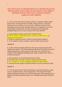 NSG 3850 EXAM 2 PATHOPHYSIOLOGY II&colon; NEWEST EXAM 2026 &NewLine;PREPARATION WITH COMPLETE QUESTIONS AND CORRECT &NewLine;ANSWERS WITH RATIONALES &vert; ALREADY GRADED &NewLine;A&plus;&vert;&vert;BRAND NEW VERSION