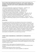 NCCCO TOWER CRANE OPERATOR EXAM PRACTICE &vert; ACTUAL STUDY GUIDE & FULL&NewLine;TESTBANK &vert; 180 ADVANCED PRACTICE QUESTIONS & 100&percnt; CORRECT ANSWERS WITH&NewLine;RATIONALES &vert; 2026&sol;2027 LATEST UPDATE &vert; COMPREHENSIVE CERTIFICATION EXAM&NewLine;PREPARATION