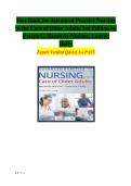 Test Bank for Advanced Practice Nursing in the Care of Older Adults&comma; 3rd Edition by Laurie Kennedy-Malone and Evelyn G&period; Duffy &vert; ISBN 9781719645256 &vert; Chapters 1&ndash;23