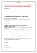 TFE 800&period;41 INTERACTIVE FIELD EXPERIENCES IN PLANNING LEARNING &NewLine;QUESTIONS LATEST 2026 &ndash; 2027 VERSION SOLVED QUESTIONS & &NewLine;ANSWERS