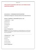 PHGY 216 FINAL EXAM QUESTIONS LATEST EDITION 2026 &ndash; 2027 &NewLine;VERSION SOLVED QUESTIONS & ANSWERS