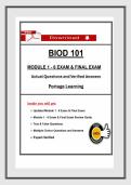 BIOD 101 Module 1&ndash;6 & Final Exam&period;pdf