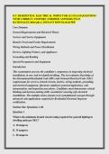ICC RESIDENTIAL ELECTRICAL INSPECTOR &lpar;E1&rpar; EXAM QUESTIONS &NewLine;WITH CORRECT ANSWERS &lpar;VERIFIED ANSWERS&rpar; PLUS &NewLine;RATIONALES 2026 Q&A &vert; INSTANT DOWNLOAD PDF