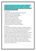 LATEST NUR 231 FINAL EXAM &ndash; ADULT NURSING II &NewLine;&lpar;2026&sol;2027&rpar; QUESTIONS AND CORRECT ANSWERS &NewLine;&lpar;VERIFIED ANSWERS&rpar; PLUS RATIONALES 2026 Q&A &vert; &NewLine;INSTANT DOWNLOAD PDF