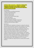 LATEST NURS 711 FINAL EXAM &ndash; PHARMACOTHERAPIES &NewLine;&lpar;2026&sol;2027&rpar; QUESTIONS AND CORRECT ANSWERS &NewLine;&lpar;VERIFIED ANSWERS&rpar; PLUS RATIONALES 2026 Q&A &vert; &NewLine;INSTANT DOWNLOAD PDF 
