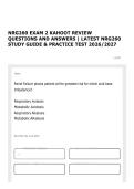 NRG260 EXAM 2 KAHOOT REVIEW QUESTIONS AND ANSWERS &vert; LATEST NRG260 STUDY GUIDE & PRACTICE TEST 2026&sol;2027