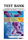 MICROBIOLOGY FOR THE HEALTHCARE&NewLine;PROFESSIONAL 2ND EDITION BY VANMETER &vert; HUBERT