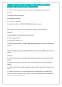 JBL EMT Final Exam 2025 &vert; Test Bank for JBL EMT Exam &vert; Updated Questions and Correct Answers &vert; Verified Answers&NewLine;