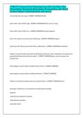 AWHONN Advanced Fetal Monitoring Exam 2025 &vert; Fetal Heart Rate Interpretation&comma; Intrauterine Resuscitation&comma; Documentation&comma; and Clinical Decision-Making &vert; Updated Questions and Answers&NewLine;