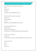 Oil Heat Exam &vert; Oil Burner Operation&comma; Fuel Systems&comma; Combustion Principles &vert; All Questions and Correct Answers &vert; Verified Answers &vert; Latest Exam 2025&NewLine;