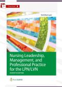 Test Bank &ndash; Nursing Leadership & Management 7th Ed&period; &lpar;Dahlkemper&rpar; &vert; Verified PDF &vert; 20 Chapters Complete &plus; Rationales