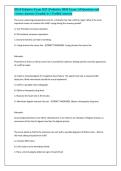 HESI Pediatrics Exam 2025 &vert; Pediatrics HESI Exam &vert; All Questions and Correct Answers &vert; Graded A&plus; &vert; Verified Answers&NewLine;