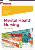 Test Bank &ndash; Neeb&rsquo;s Mental Health Nursing 6th Ed&period; &lpar;Gorman & Anwar&rpar; &vert; Verified PDF &vert; 22 Chapters Complete &plus; Rationales