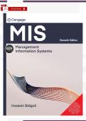 Test Bank &ndash; Management Information Systems 11th Ed&period; &lpar;Bidgoli&rpar; &vert; Verified PDF &vert; 14 Chapters Complete &plus; Rationales