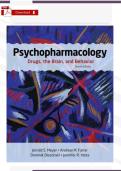 Test Bank &ndash; Psychopharmacology 4th Ed&period; &lpar;Meyer&rpar; &vert; Verified PDF &vert; 20 Chapters Complete &plus; Rationales
