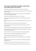 NUR 158 EXAM &num;1 QUESTIONS AND ANSWERS &vert; LATEST NUR 158 STUDY GUIDE & PRACTICE TEST 2026&sol;2027