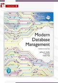 Test Bank &ndash; Modern Database Management 13th Ed&period; &lpar;Hoffer & Venkataraman&rpar; &vert; Verified PDF &vert; 14 Chapters Complete &plus; Rationales