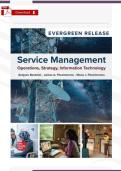 Test Bank &ndash; Service Management&colon; Ops&comma; Strategy & IT 10th Ed&period; &lpar;Bordoloi & Fitzsimmons&comma; 2024&rpar; &vert; Verified PDF &vert; 16 Chapters Complete