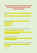 UCLA LING 1 FINAL EXAM LATEST 2026 UPDATED QUESTIONS &NewLine;AND VERIFIED 100&percnt; SOLUTIONS &lpar;2026&sol;2027&rpar; GRADE&colon; &NewLine;A&plus;&vert;STATUS&colon; GUARANTEED