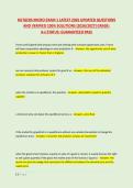RUTGERS MICRO EXAM 1 LATEST 2026 UPDATED QUESTIONS &NewLine;AND VERIFIED 100&percnt; SOLUTIONS &lpar;2026&sol;2027&rpar; GRADE&colon; &NewLine;A&plus;&vert;STATUS&colon; GUARANTEED PASS 