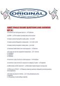 AMRT FINALS EXAMS QUESTIONS AND ANSWERS SET A&period;pdf