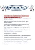 JERSEY COLLEGE MEDSURG 1 RN CORRECT MAIN QUESTIONS AND ANSWERS SET A&period;pdf