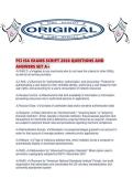 PCI ISA EXAMS SCRIPT 2026 QUESTIONS AND ANSWERS SET A&period;pdf