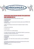 IAHSS BASIC HEALTHCARE REVIEW TIPS QUESTIONS AND ANSWERS SET A&period;pdf