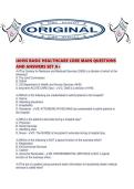 IAHSS BASIC HEALTHCARE CORE MAIN QUESTIONS AND ANSWERS SET A&period;pdf
