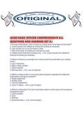 IAHSS BASIC OFFICER COMPREHENSIVE ALL QUESTIONS AND ANSWERS SET A&period;pdf