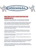 RIMS CRMP ACTUAL EXAMS QUESTIONS AND ANSWERS SET A&period;pdf