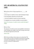 WPC 480 MIDTERM FULL SOLUTION STUDY&NewLine;GUIDE