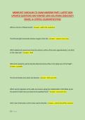 ARDMS RVT VASCULAR CTL EXAM ANATOMY PART 1 LATEST 2026 &NewLine;UPDATED QUESTIONS AND VERIFIED 100&percnt; SOLUTIONS &lpar;2026&sol;2027&rpar; &NewLine;GRADE&colon; A&plus;&vert;STATUS&colon; GUARANTEED PASS 