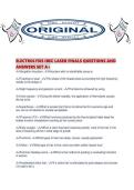 ELECTROLYSIS IBEC LASER FINALS QUESTIONS AND ANSWERS SET A&period;pdf