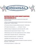 ELECTROLYSIS IBEC LASER CORRECT QUESTIONS AND ANSWERS SET A&period;pdf