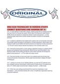 WGU D220 TECHNOLOGY IN NURSING STUDYS CORRECT QUESTIONS AND ANSWERS SET A&period;pdf