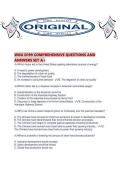 WGU D199 COMPREHENSIVE QUESTIONS AND ANSWERS SET A&period;pd