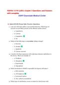 NRMS 5190 patho chapter 3 Questions and Answers with complete&NewLine;                                  &NewLine;