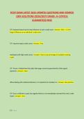 FICEP EXAM LATEST 2026 UPDATED QUESTIONS AND VERIFIED &NewLine;100&percnt; SOLUTIONS &lpar;2026&sol;2027&rpar; GRADE&colon; A&plus;&vert;STATUS&colon; &NewLine;GUARANTEED PASS
